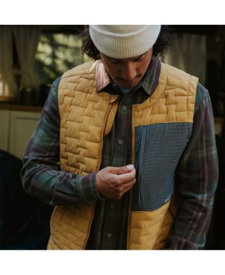 Men's Peale Primaloft Stitch-Free Baffle Stretch Vest