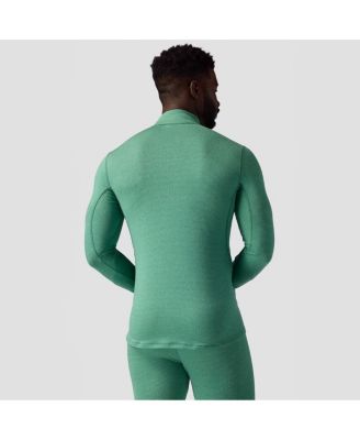 Men's Pines Microgrid Ultra-Lt Baselayer 1/4-Zip Top Lightweight Long Underwear Tops