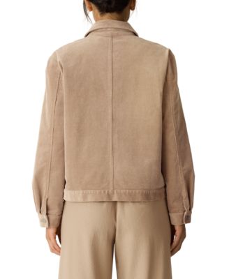 Women's Classic Collar Long Sleeve Jacket