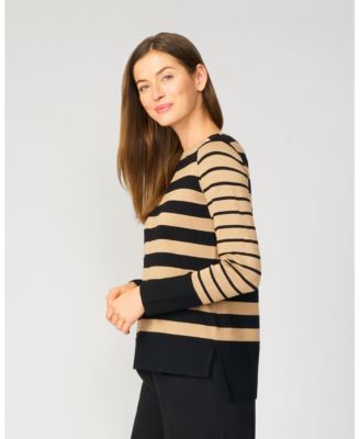 Women's Easy Stripe Tunic Sweater