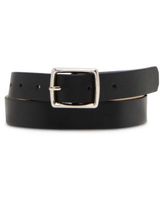 Women's 2 Piece Smooth and Textured Belts