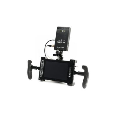 Lightweight Black Rubber Handles with Neoprene Neck Strap for Monitor