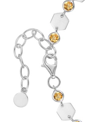 Citrine Luna Bracelet (2 ct. t.w.) in Sterling Silver