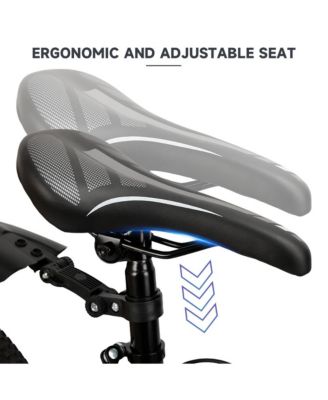 26-Inch Folding Mountain Bike with Shimano 21-Speed, Dual Disc Brakes & Full Suspension for Commuting