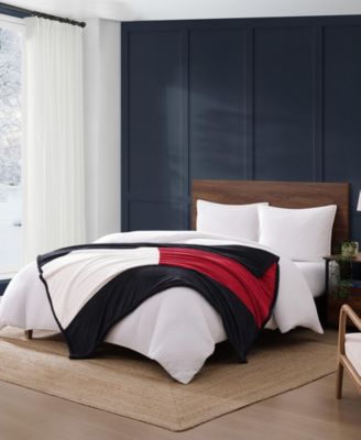 Iconic Flag Sherpa Throw, 70" x 50"