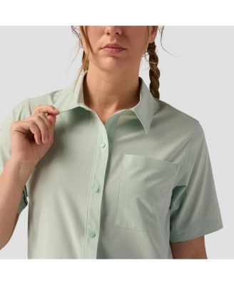 Women's Slickrock Short-Sleeve Button-Up Jersey Mountain Bike Top