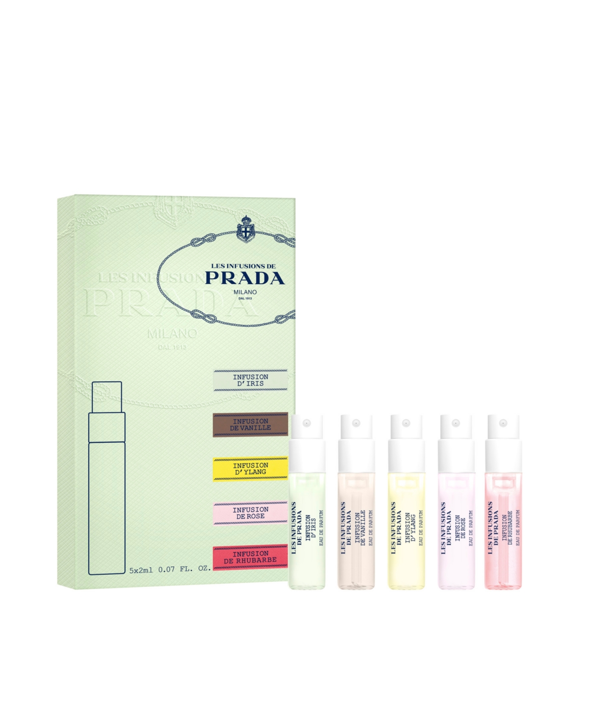 Prada 5-pc. Les Infusion Discovery Set, 0.07 Oz. In Transparent