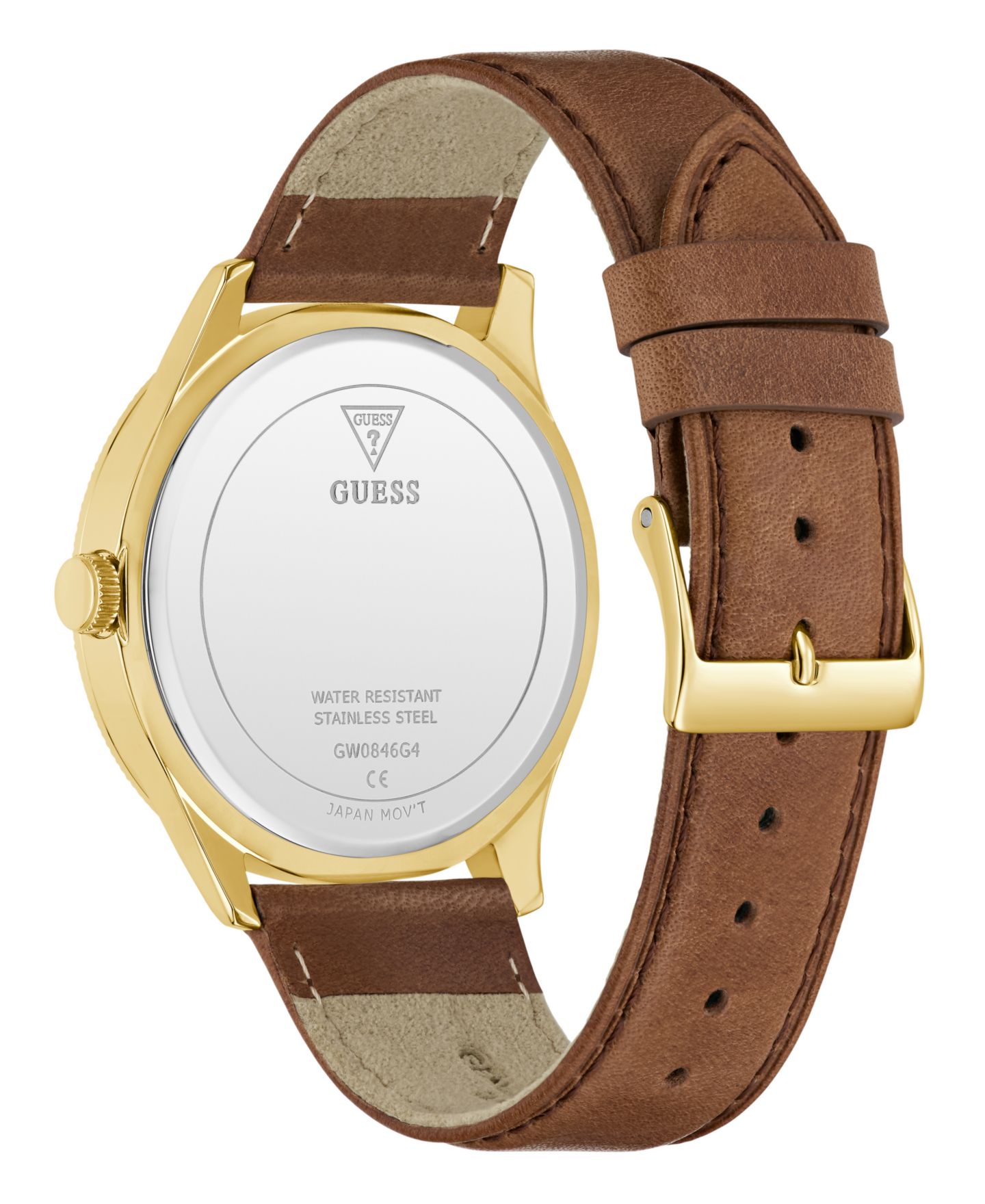 Мужские часы GUESS Gold-Tone Analog Watch, 44mm — фото 3