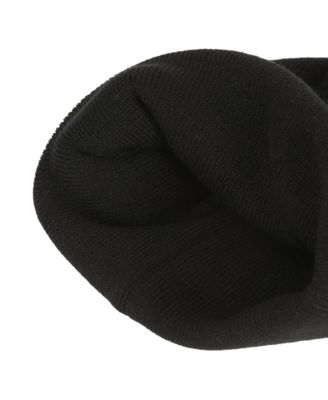 Men's Hellfire Club Embroidery On Black Acrylic Knit Cuff Beanie