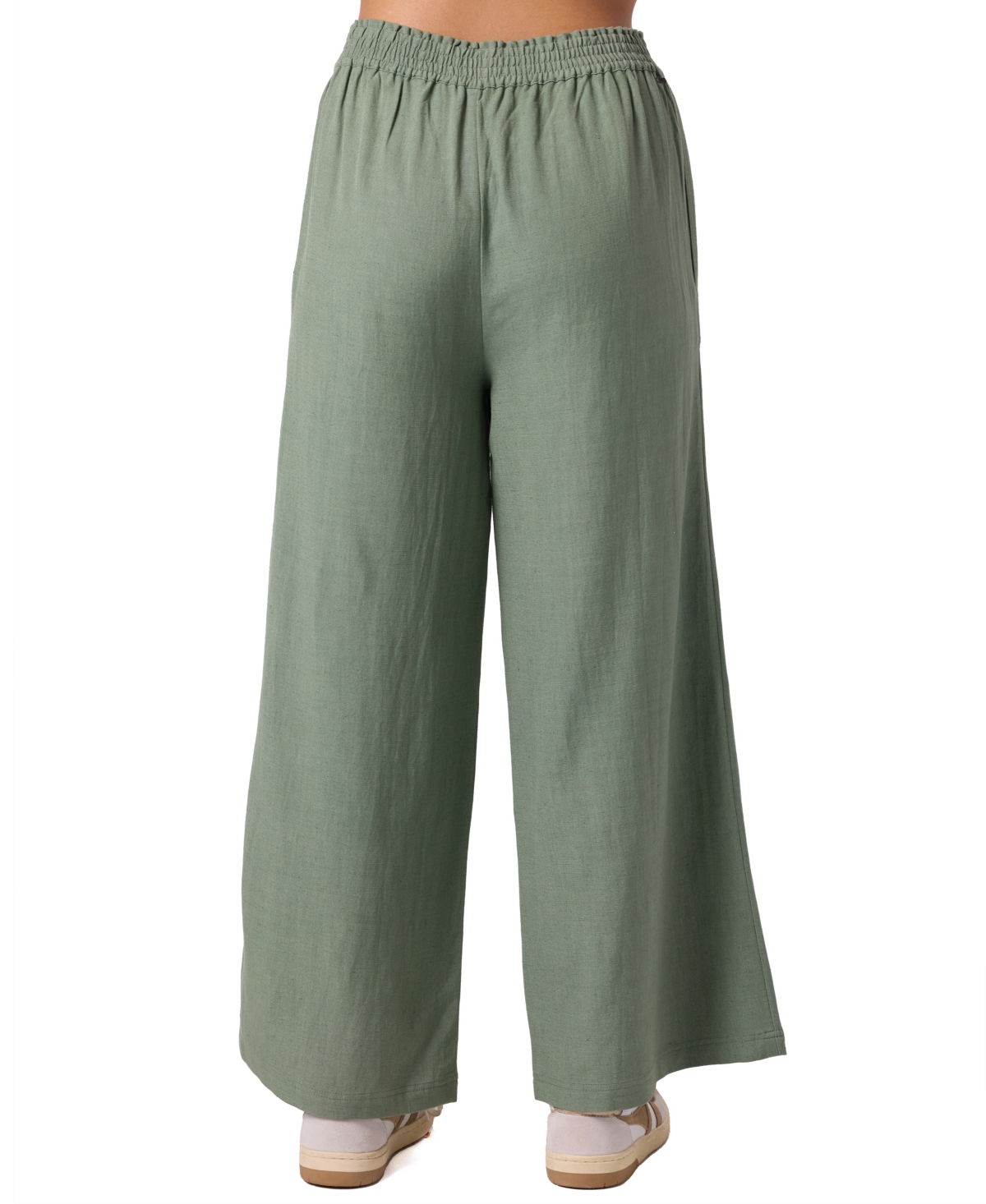 O'neill Juniors' Sanders Woven Flowy Pull-on Pants In Green