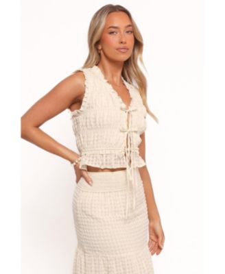 Women's Farica Gingham Top