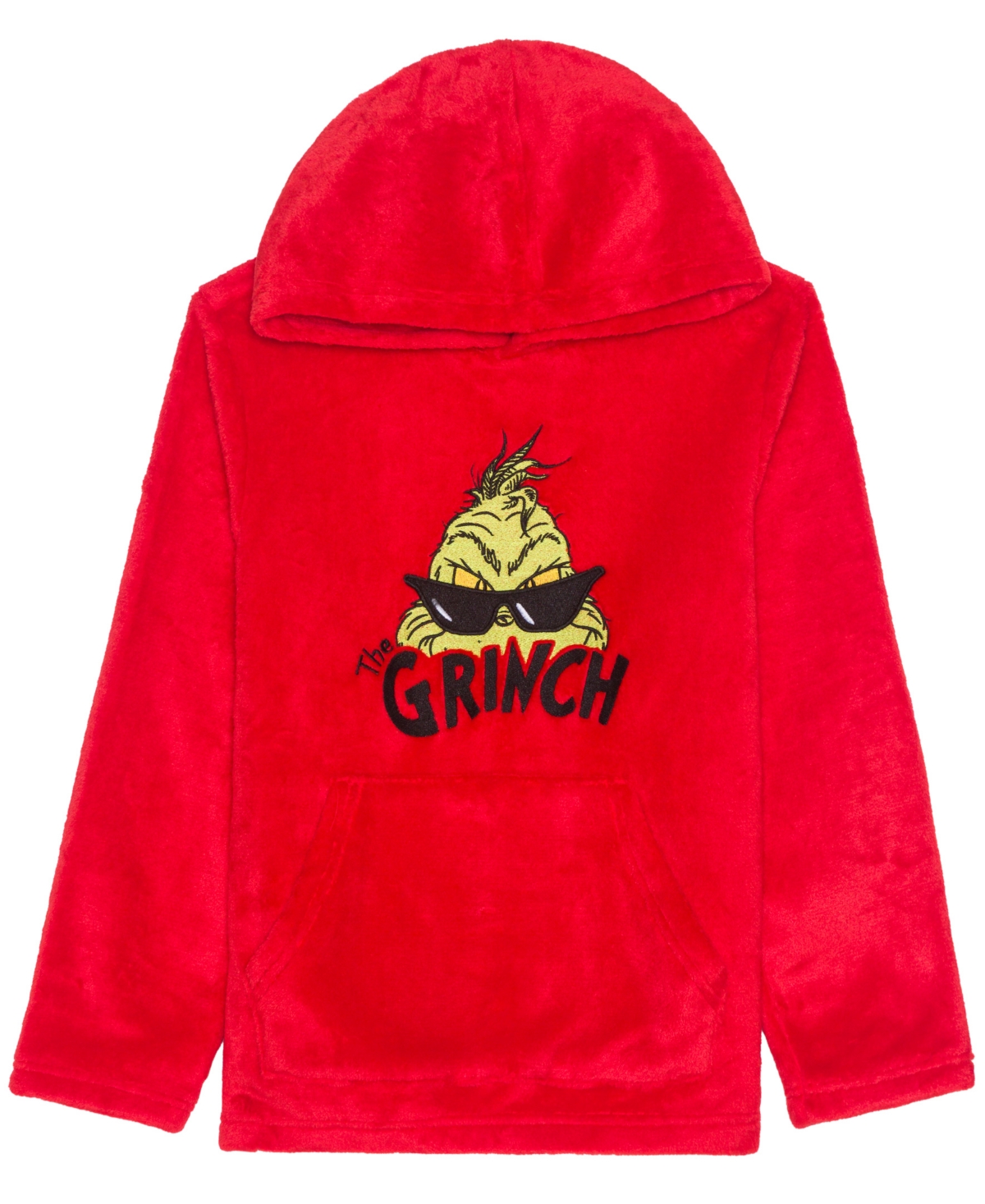 The Grinch Kids' Boys 5-20 Printed Hooded Sweatshirt In Red