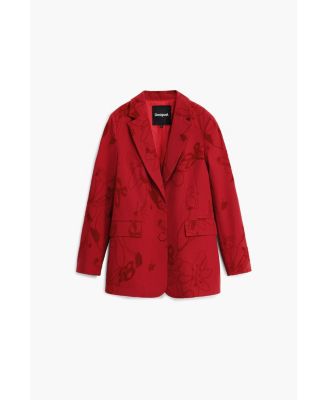Women's Blazer with velvet details