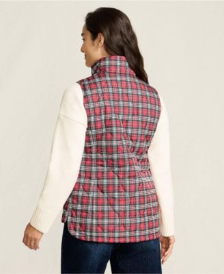 Women's Print FeatherFree Quilted Insulated Vest