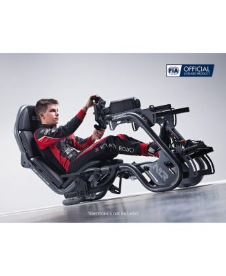 F-GT Pro Formula and GT Racing Simulator Cockpit, Gray Edition