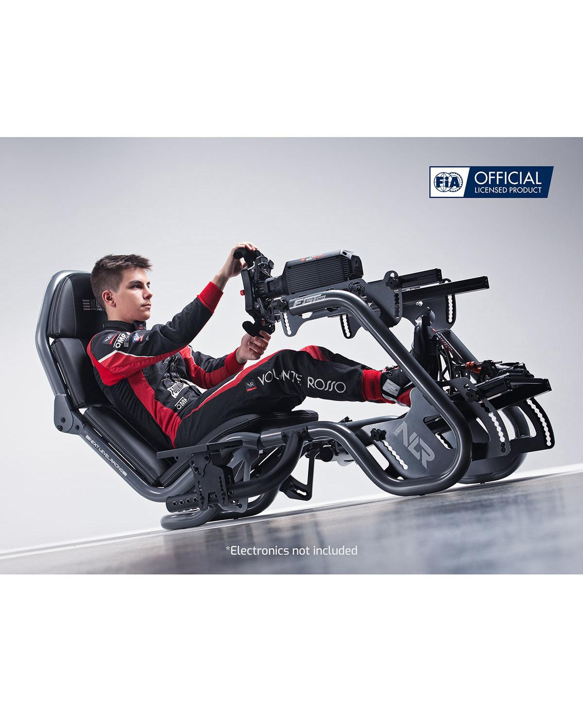 Next Level Racing F-gt Pro Formula and Gt Racing Simulator Cockpit, Gray Edition