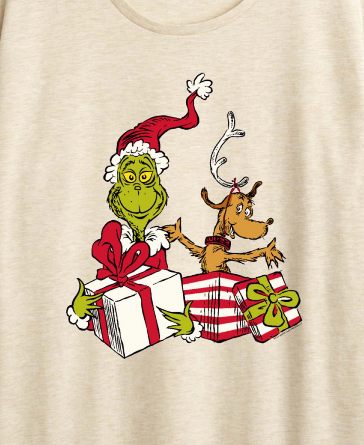 The Grinch and Max Presents Women's Short Sleeve Graphic T-shirts