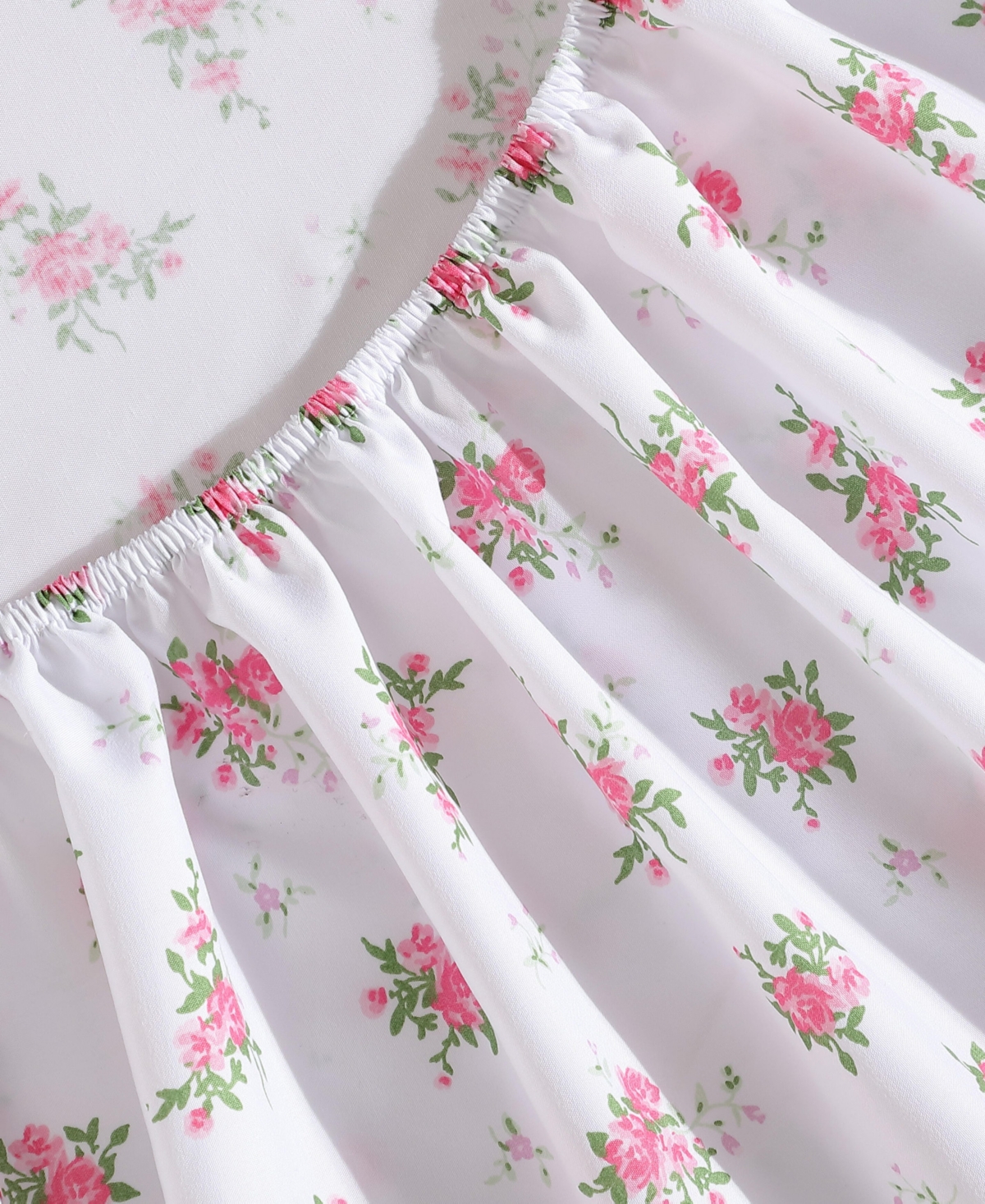 Betsey Johnson Printed Brushed Microfiber 6-pc. Sheet Set, Full In White