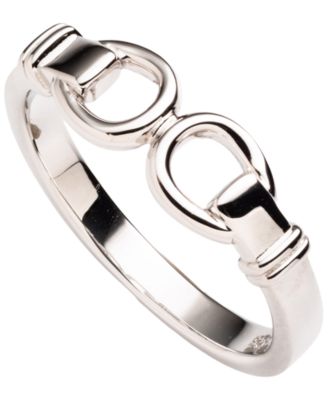 Lauren Ralph Lauren - Sterling Silver Horsebit Band Ring