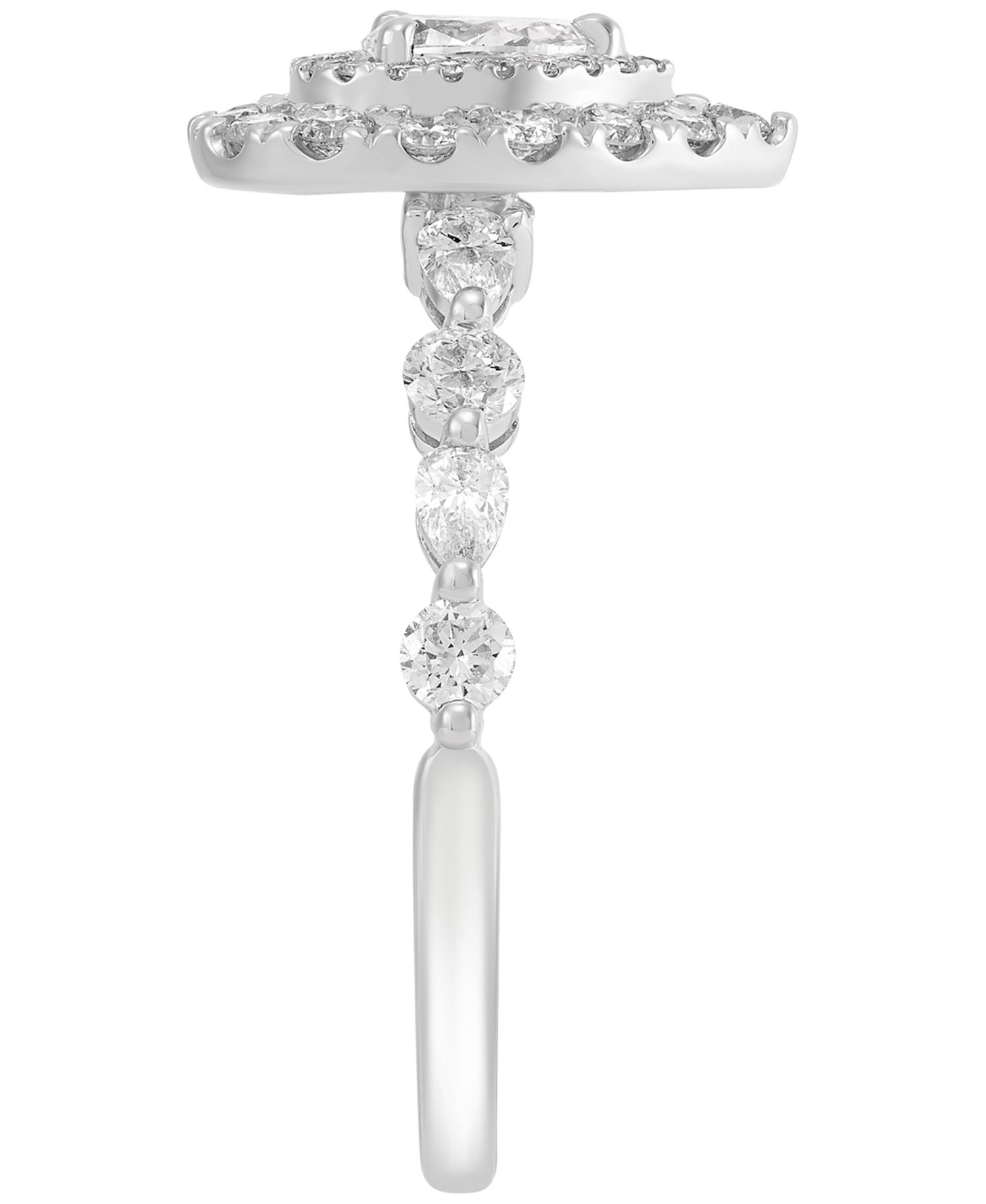 Macy's Diamond Engagement Ring (1-1/5 ct. t.w.) in 14k White Gold
