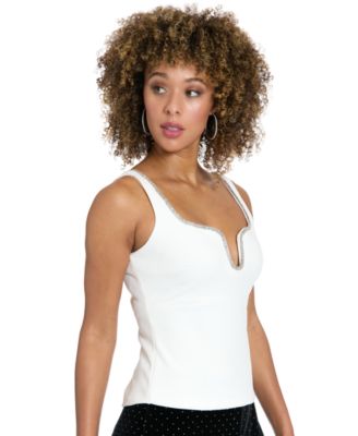 Muse - Women's Embellished Sleeveless Top