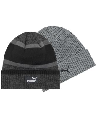 Men's 2-Pack Marled Cuff Beanie