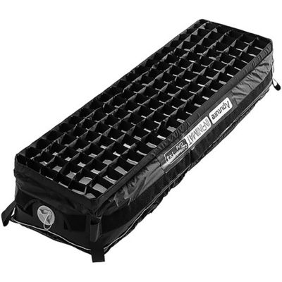 INFINIMAT 1x4' 200W Modular Full Color RGBWW LED Mat Panel Kit, V-Mount