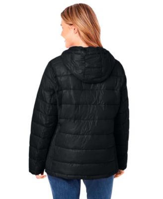 Plus Size Within Packable Puffer Coats