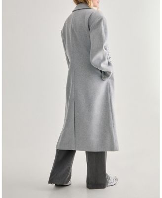 Premium Corseted Detail Maxi Coat