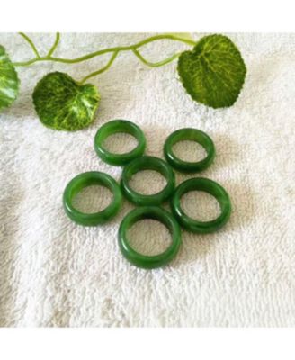 Evergreen — Green Jade Ring