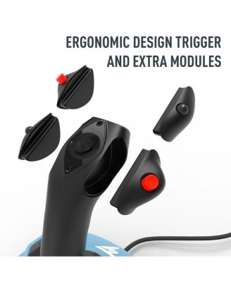 TCA Officer Pack Airbus Edition Joysticks, Grayish Blue