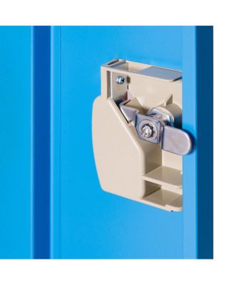 48'' Kid Locker Safe Storage Children Single Tier Metal Lockers Lock And Key