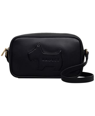 Hadley Lane Applique Dog Small Zip-Top Crossbody Bag