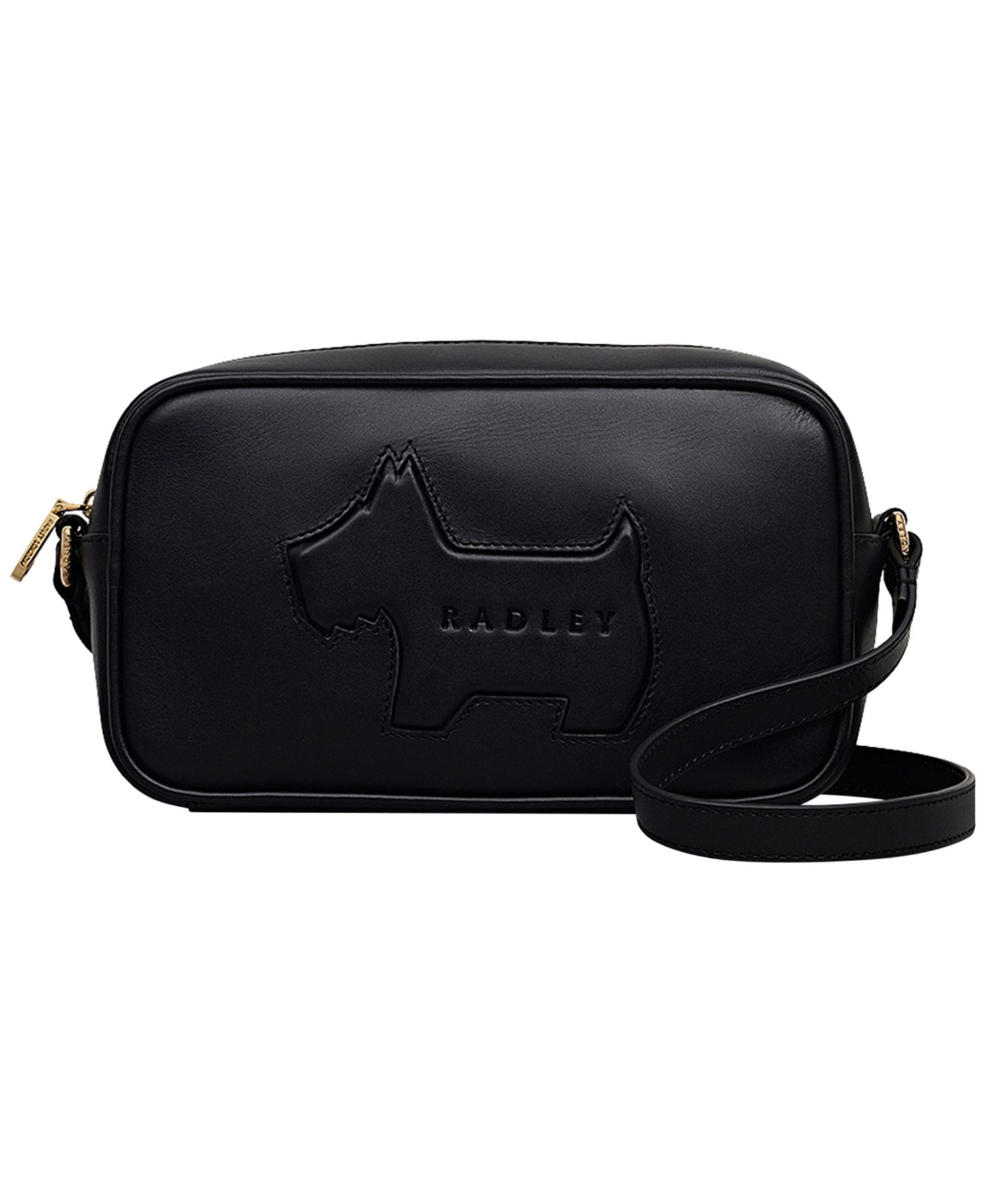 Hadley Lane Applique Dog Small Zip-Top Crossbody Bag