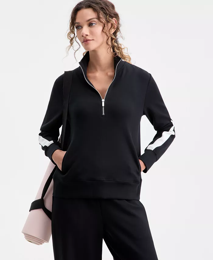 Women's Half-Zip Sweatshirt - thumbnail 4