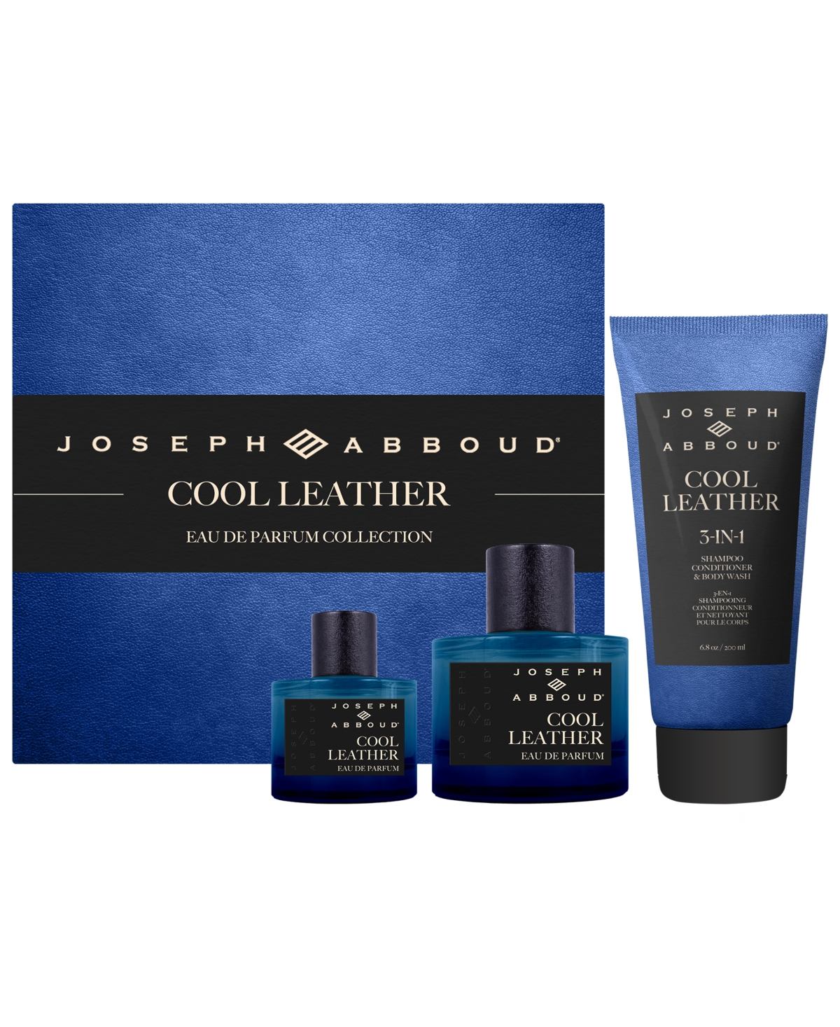 English Laundry Men's 3-Pc. Joseph Abboud Cool Leather Gift Set