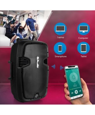 12'' Wireless Bluetooth PA Speaker System (PPHP1299WU.5) - High-Powered Dual Loudspeakers