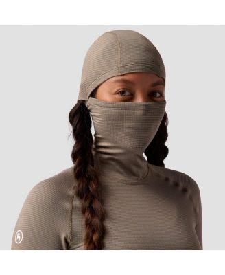 Women's Backcountry Pines Microgrid Ultra-Lt Baselayer Balaclava Top Lightweight Long Underwear Tops