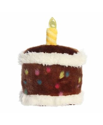 Mini Choco B'day Cake Palm Pals Adorable Plush Toy Brown 5"
