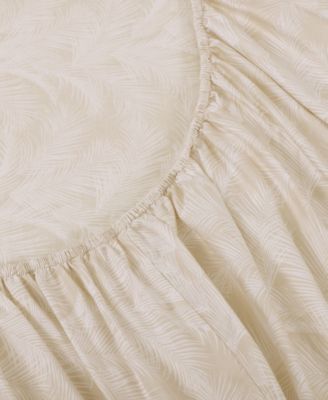 Tommy Bahama All Over Palms 300-Thread Count Cotton 4-Pc. Sheet Set, Queen