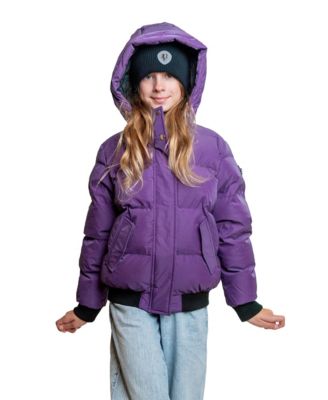 Kids Unisex Chickadee Bomber Winter Coat