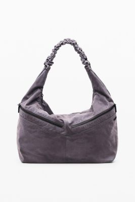Women's Medium bag with leather effect