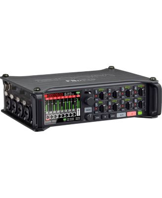 F8n Pro 8-Channel Multi-Track Field Recorder, Bundle with 128GB Memory Card, TAPH100 Headphones, 3x 25' Microphone Cable