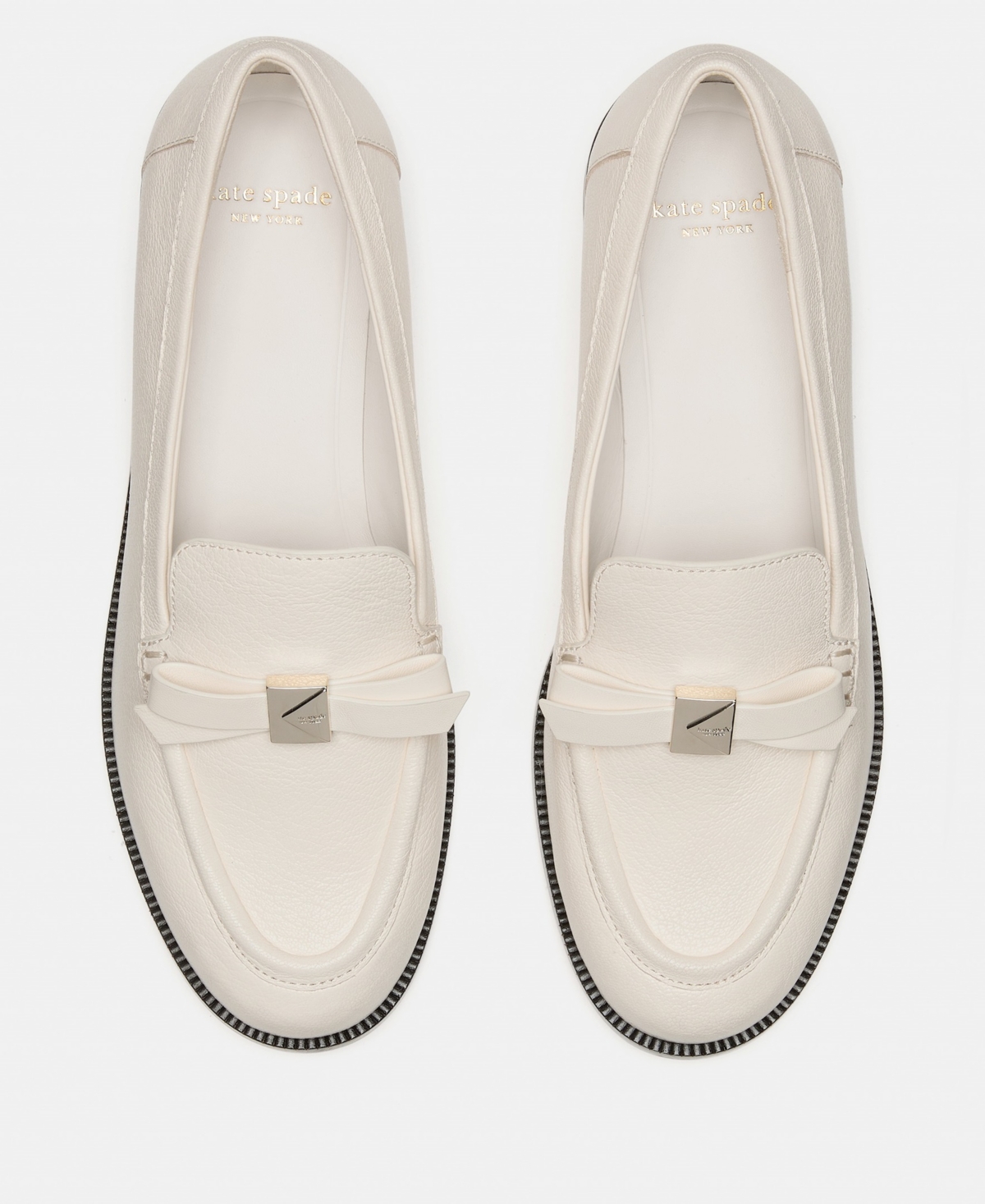 kate spade new york Women's Deco Bow Loafers