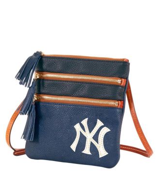 New York Yankees Infield Triple Zip Crossbody Purse
