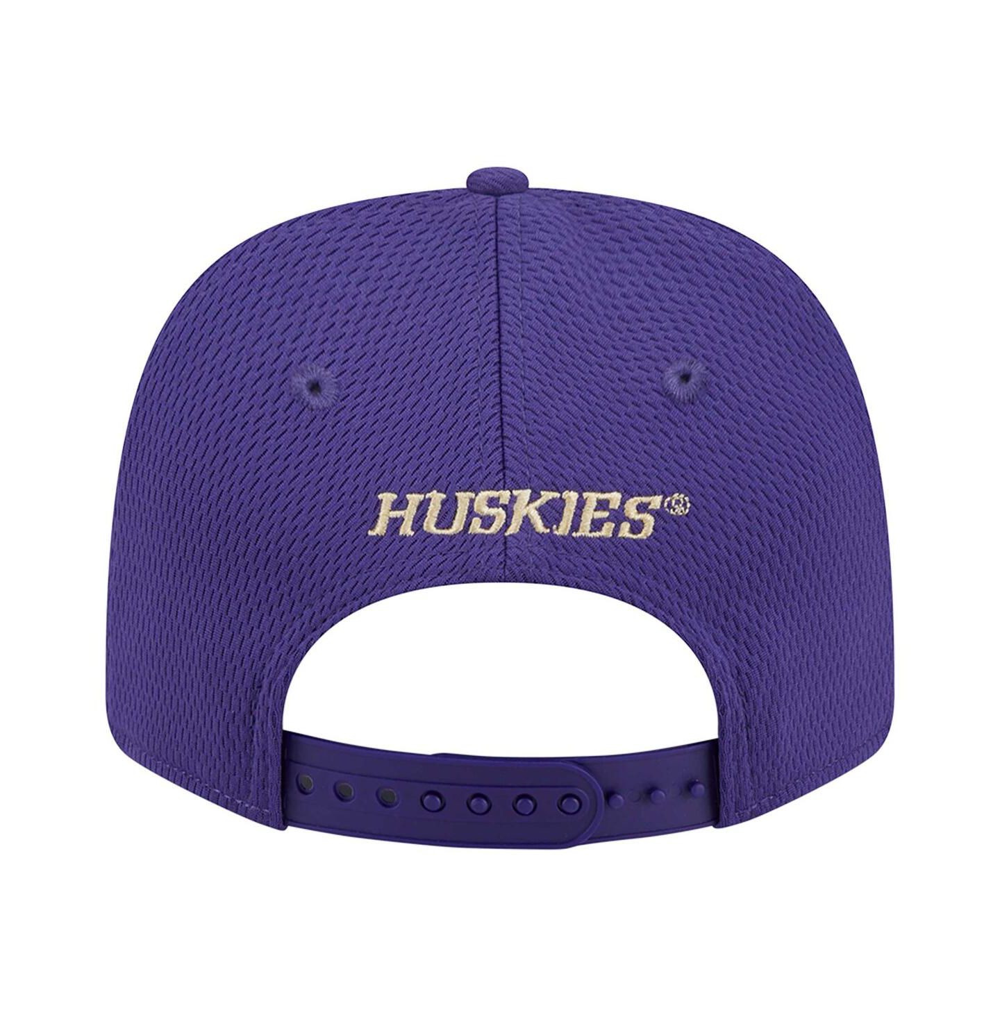 Мужской головной убор New Era Purple Washington Huskies Coolera 9SEVENTY Rope Stretch-Snap Hat — фото 4