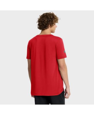 Men's Red Chicago Blackhawks Authentic Pro Centennial Rink Tech T-Shirt