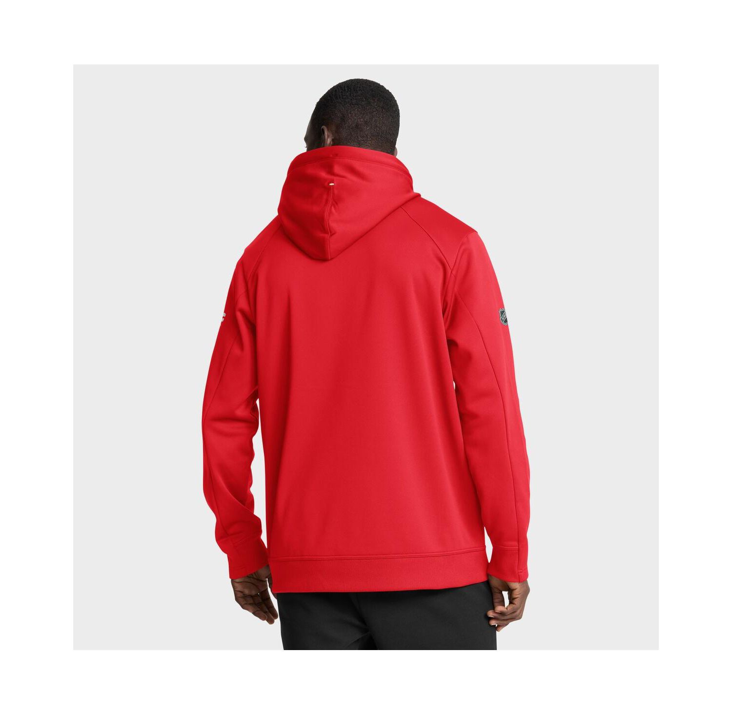 Men's Red Detroit Red Wings Authentic Pro Centennial Rink Hoodie