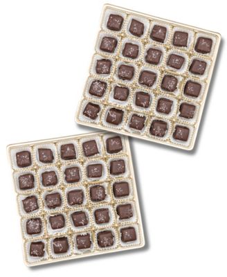 Sea Salted Caramel Gift Box Dark Chocolate, 50 Piece