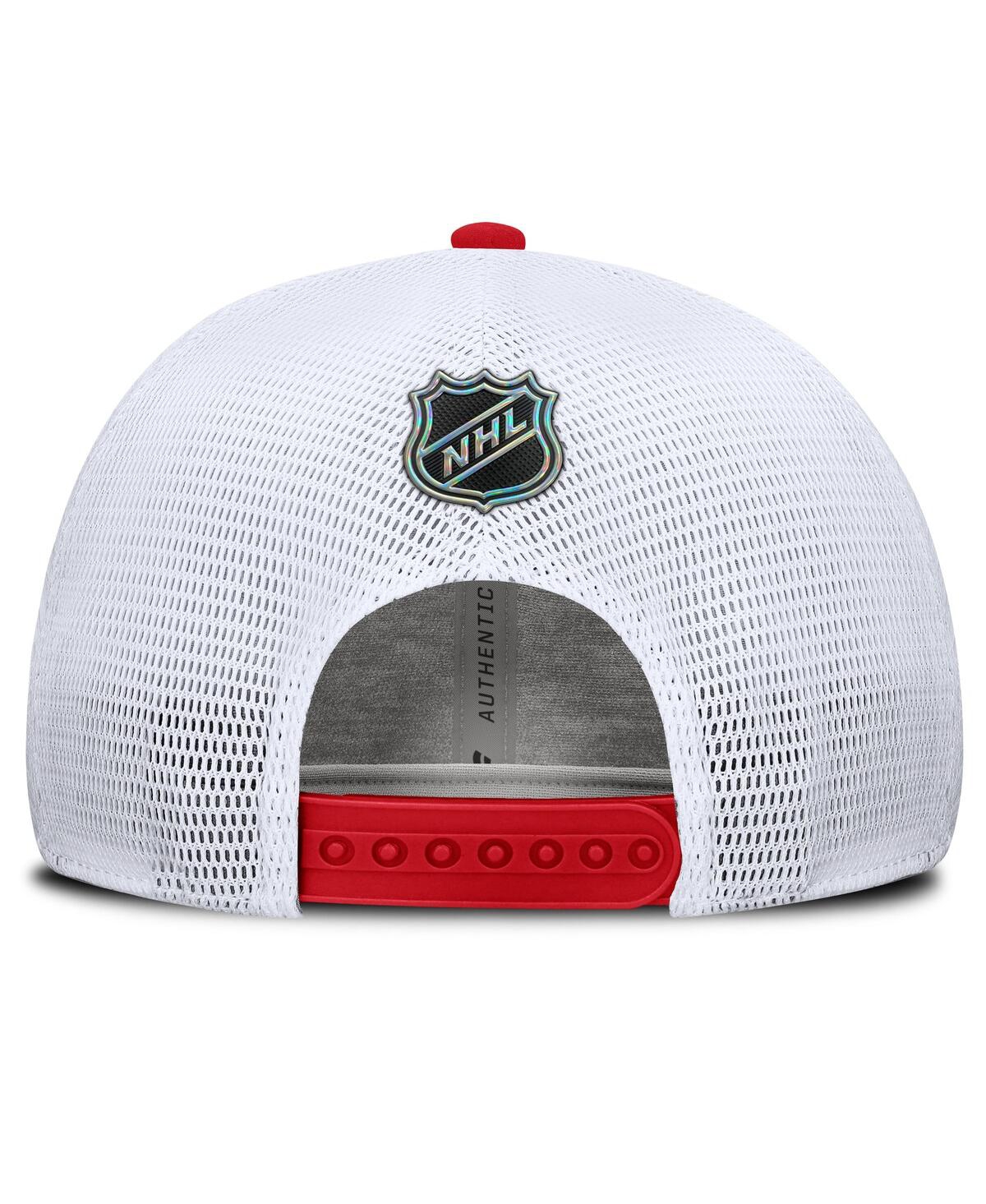 Fanatics Men's Red/White Chicago Blackhawks Centennial Adjustable Hat
